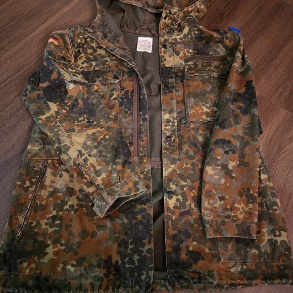Sharrer Other - Camouflage Military Field Jacket Size 2XL In Great Condition German Military.